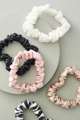 slip silk midi scrunchie