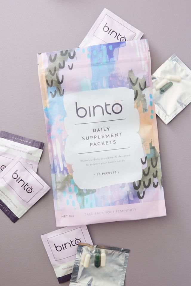 BINTO Women's Wellness Daily Supplement Packets | Anthropologie