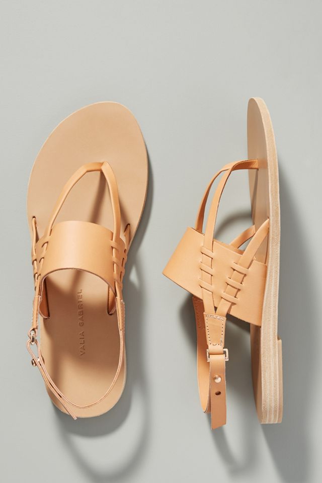 Valia Gabriel Slingback Thong Sandals Anthropologie