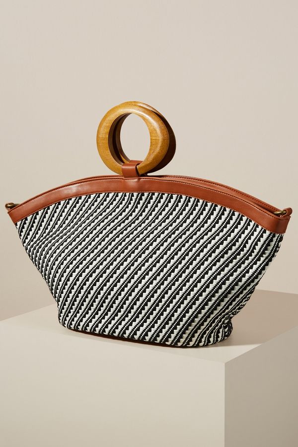 Malia Woven Tote Bag | Anthropologie