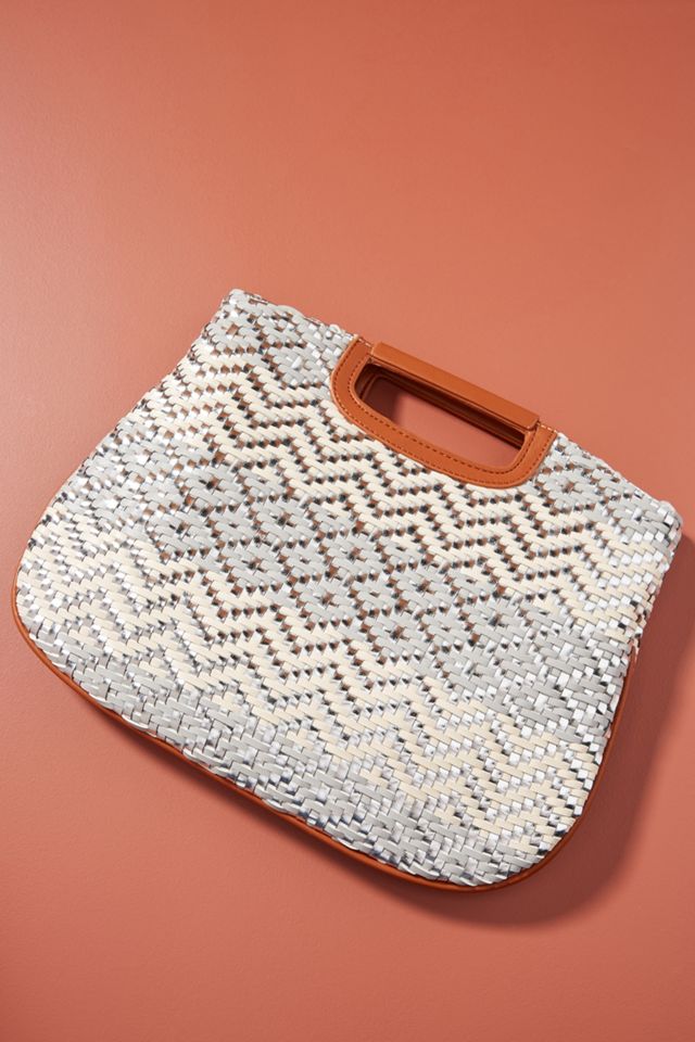 Malia Woven Clutch Anthropologie