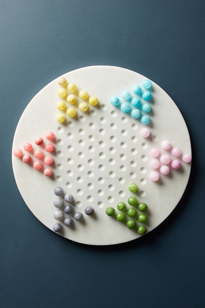 Marble Chinese Checkers Set Anthropologie