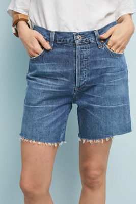 citizens of humanity denim shorts