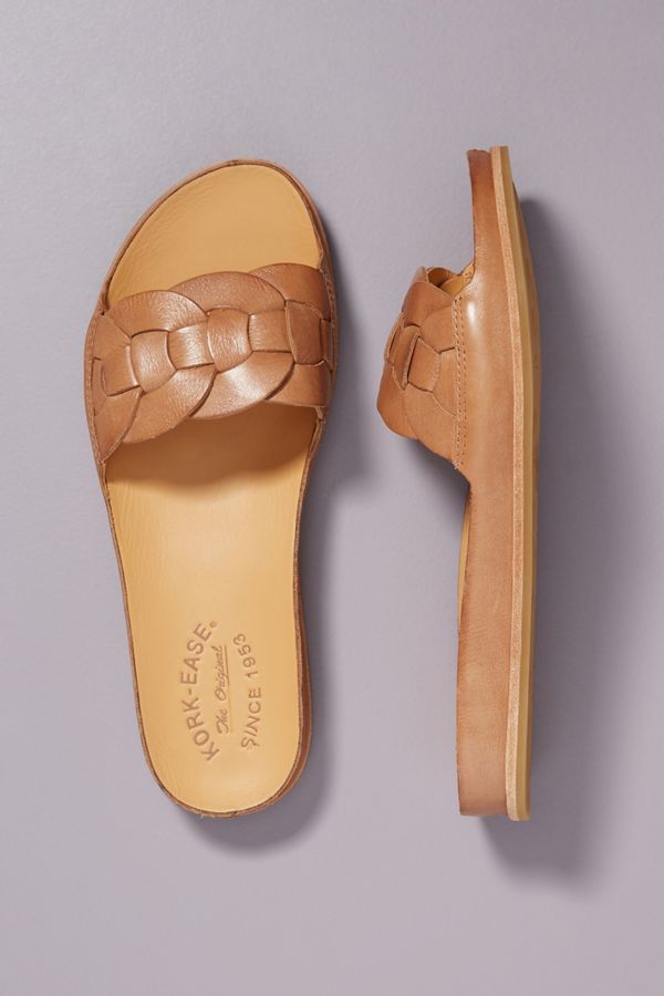 KorkEase Dolphin Braided Slide Sandals Anthropologie