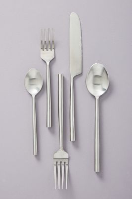 Withe Marble Kitchen Tableware Bars streamlined flatware