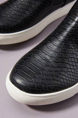 matisse harlan embossed leather sneakers