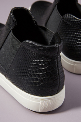 matisse harlan embossed leather sneakers