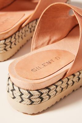 silent d platform espadrille sandals