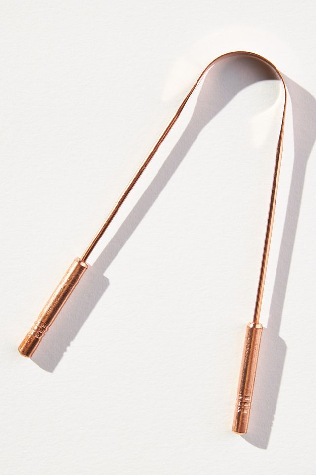Keeko Copper Tongue Scraper Anthropologie