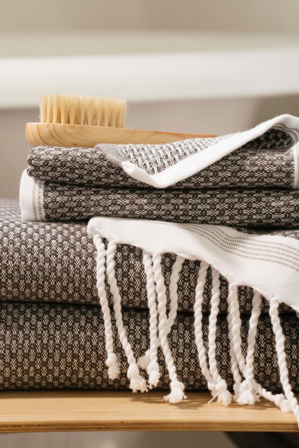 Slide View: 2: Coyuchi Mediterranean Organic Wash Cloth