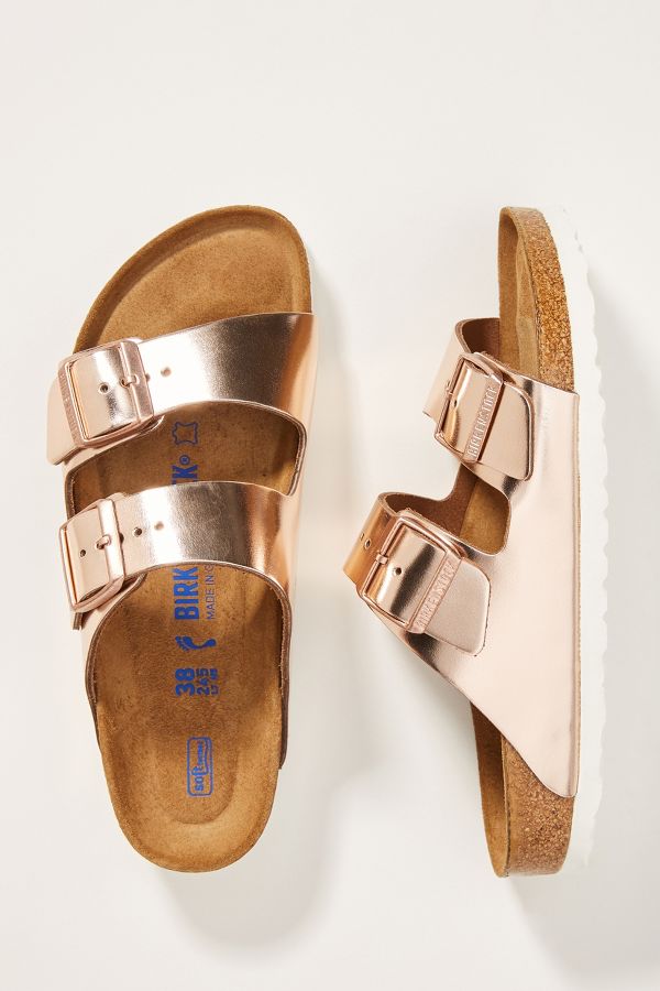 metallic arizona birkenstocks