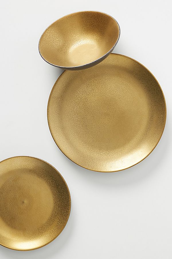Slide View: 1: Lydia Dinner Plates, Set of 4