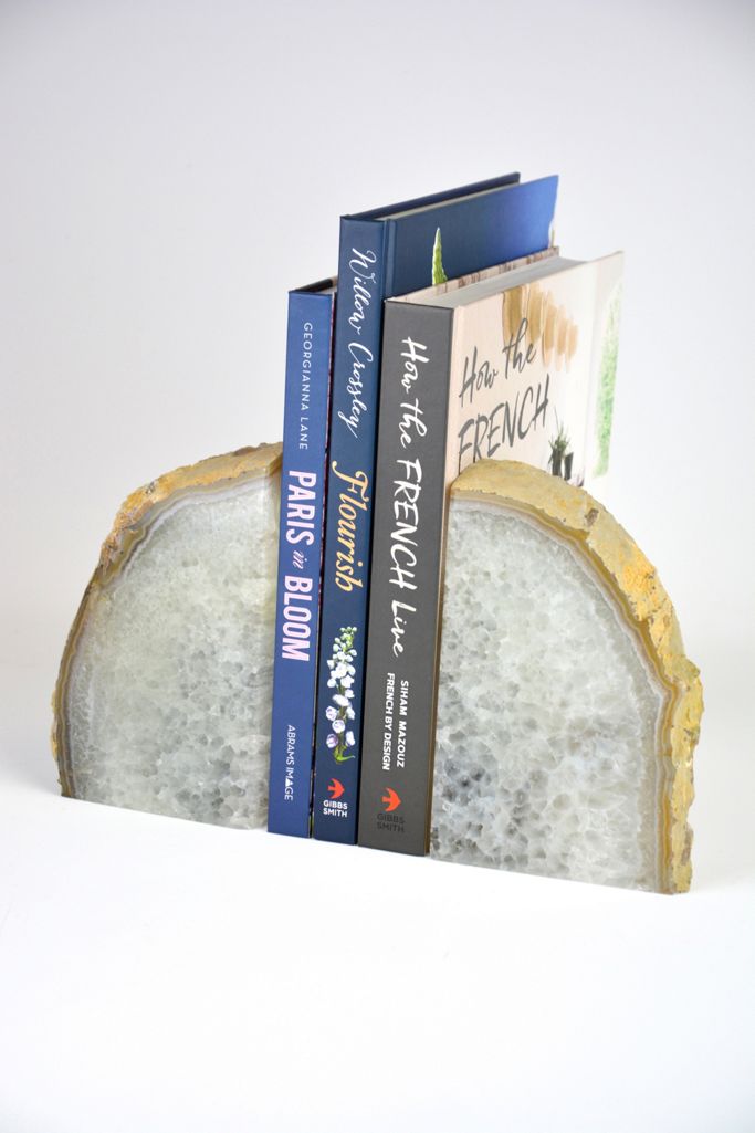 Patina Vie Vintage Natural Agate Bookends Anthropologie