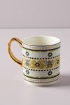 Thumbnail View 1: The Bistro Tile Stoneware Mug: Garden Edition