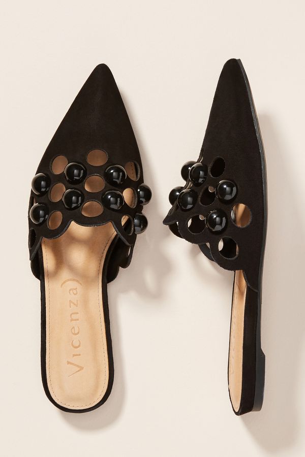 Vicenza Studded Cut-Out Flats | Anthropologie