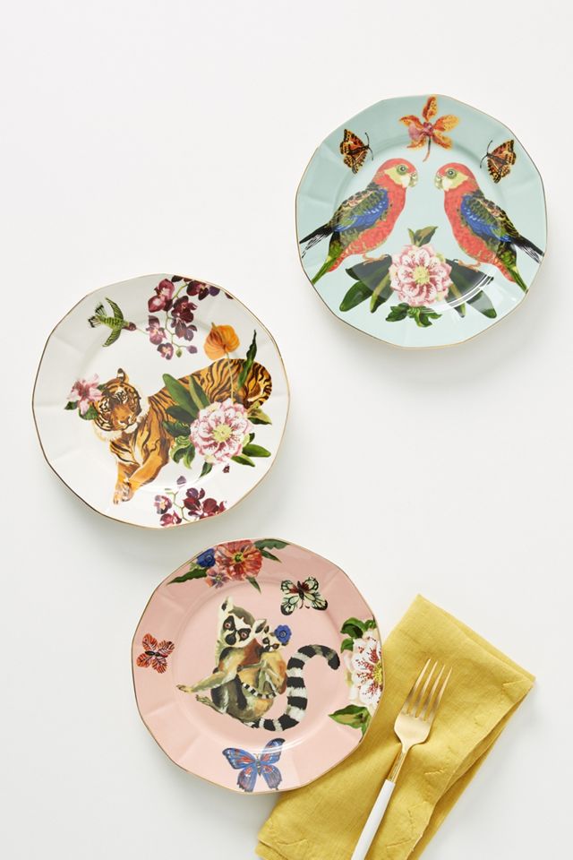 Nathalie Lete Titania Dessert Plate Anthropologie