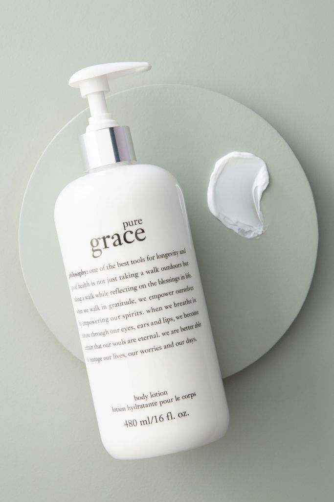 philosophy pure grace body lotion anthropologie philosophy pure grace body lotion