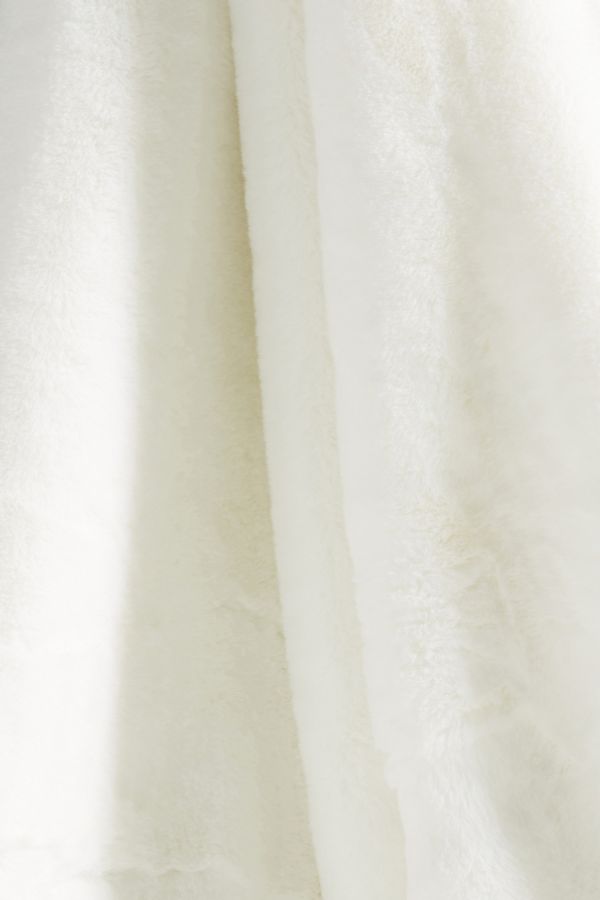 Fireside Faux Fur Throw Blanket Anthropologie