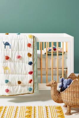 anthropologie crib bedding