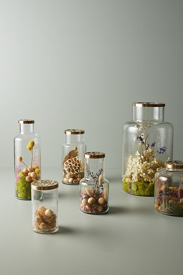 Slide View: 1: Floral Fragrance Jar