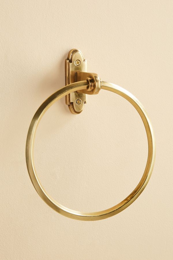 Slide View: 2: Raina Towel Ring