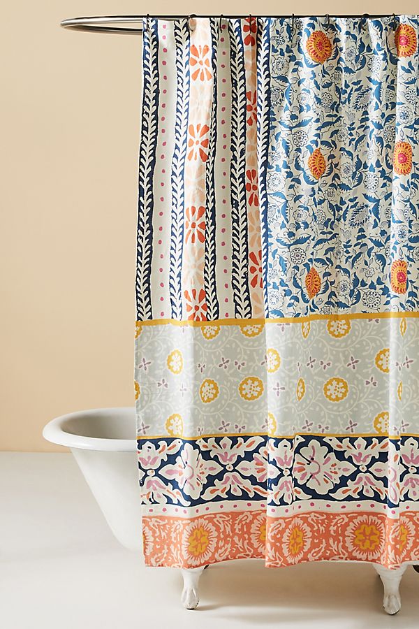 Slide View: 1: Vivian Shower Curtain