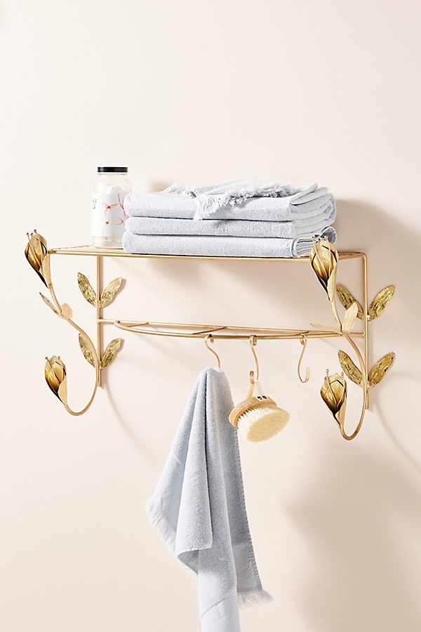 Slide View: 1: Lily Wall Mounted Hanging Rack