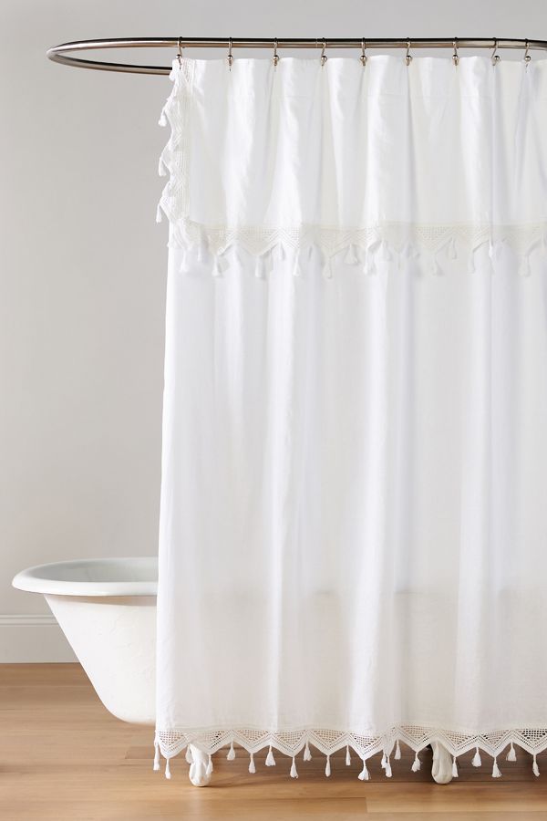 Tasseled Antioch Shower Curtain Anthropologie
