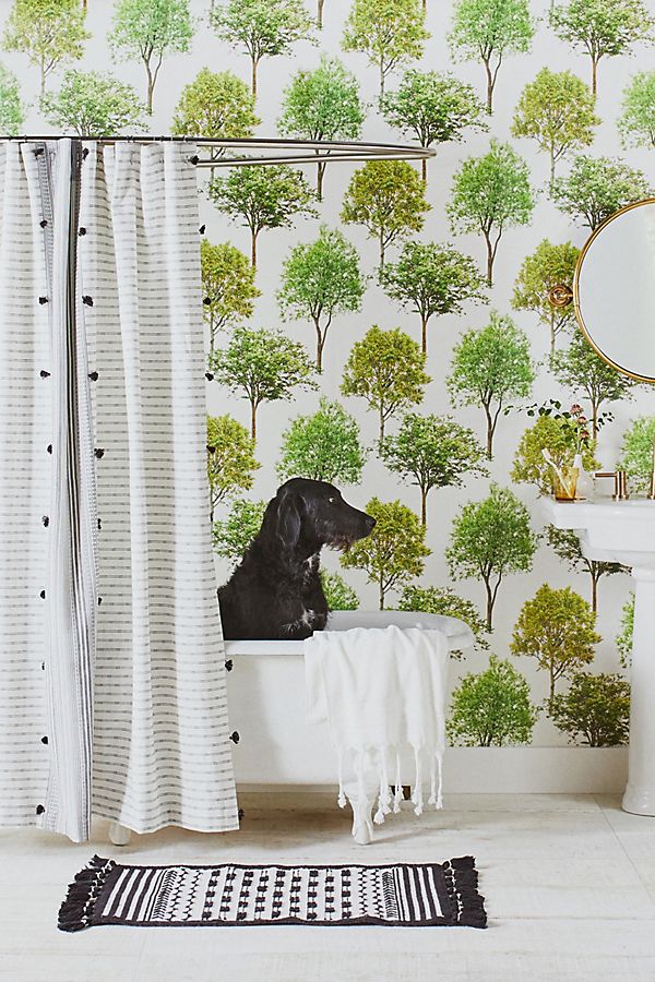Slide View: 2: Tasseled Pedana Bath Mat