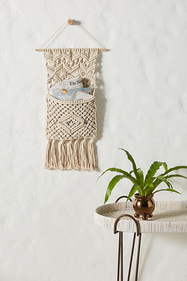 Slide View: 1: Macrame Letter Sorter