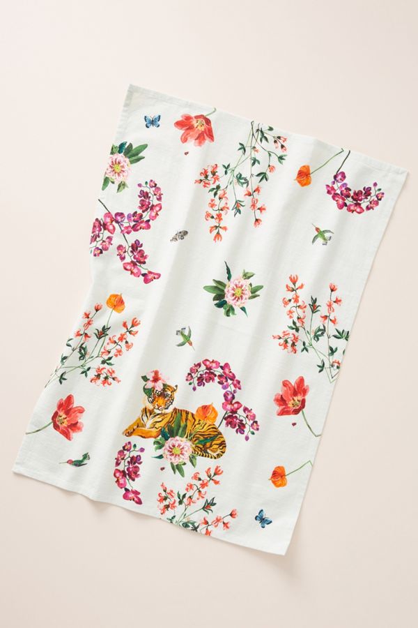 Nathalie Lete Helena Dish Towel Anthropologie Uk