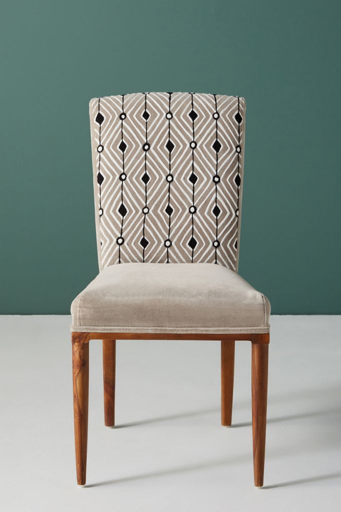 Elza Diamond Dining Chair Anthropologie