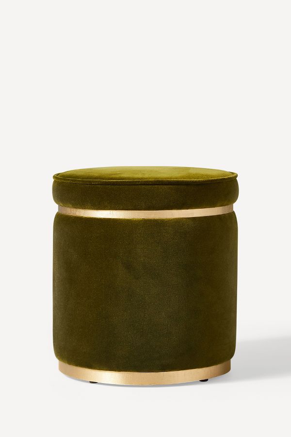 Slide View: 2: Velvet Stasia Stool