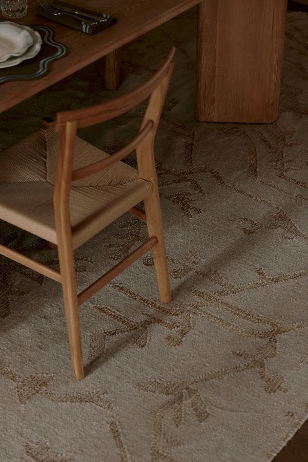 Slide View: 9: Oak Farmhouse Dining Chair