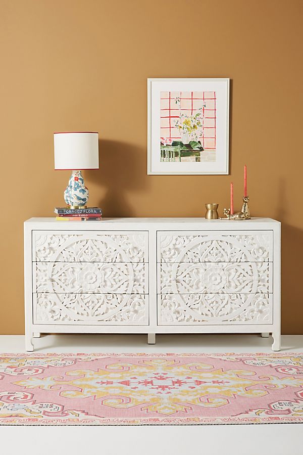 Slide View: 1: Lombok Six-Drawer Dresser