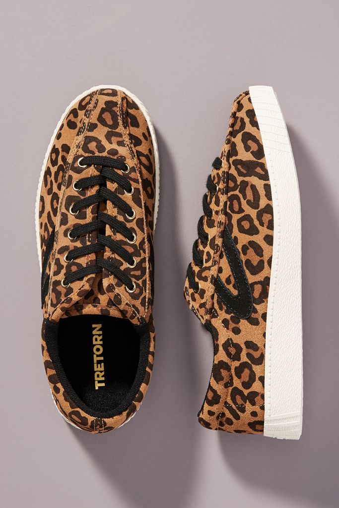 Tretorn Cheetah Low-Top Sneakers | Anthropologie
