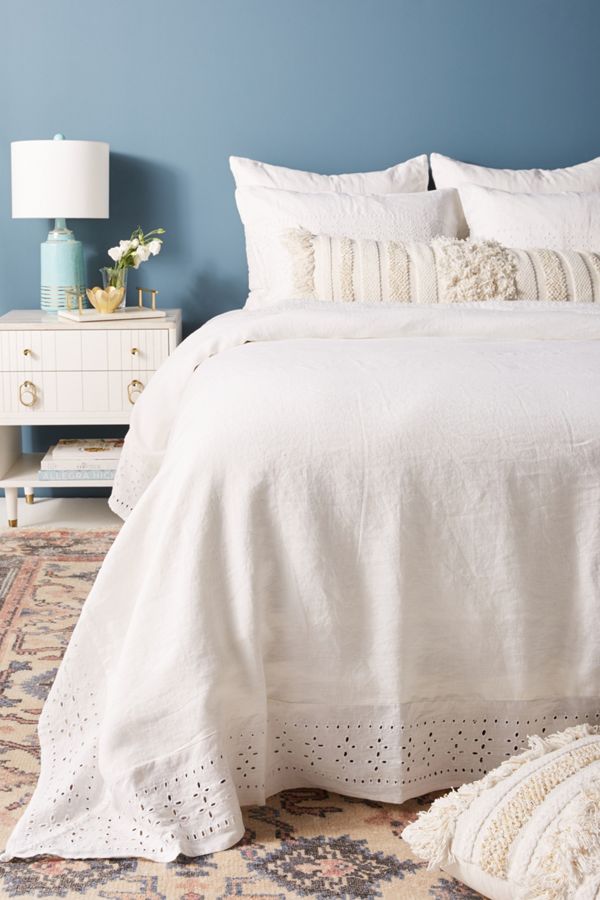 Pom Pom At Home Layla Linen Duvet Cover Anthropologie