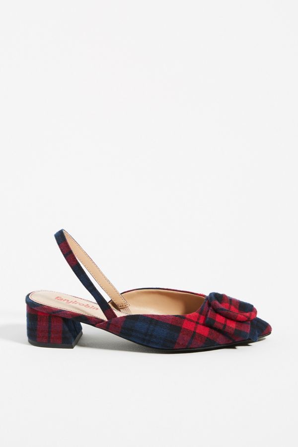 Farylrobin Bow Slingback Heels