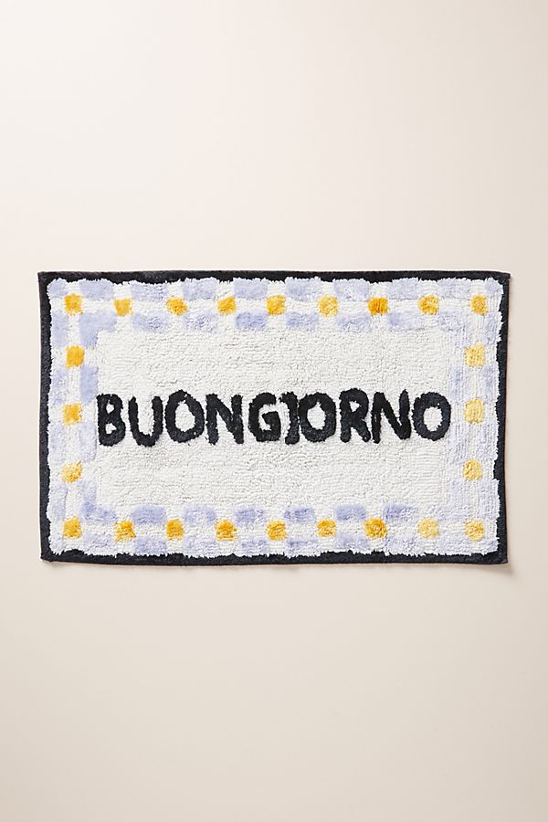 Slide View: 1: Buongiorno Bath Mat