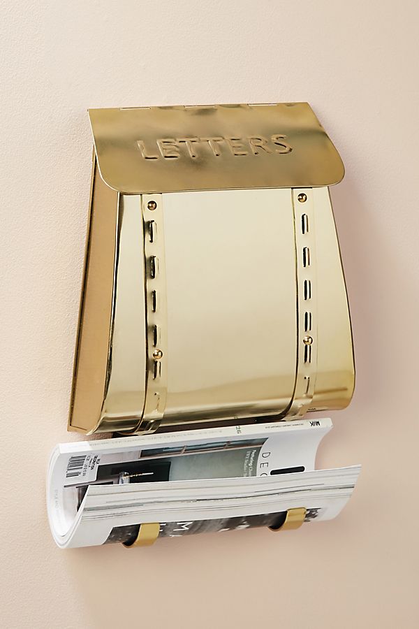 Slide View: 1: Layla Hanging Mail Holder