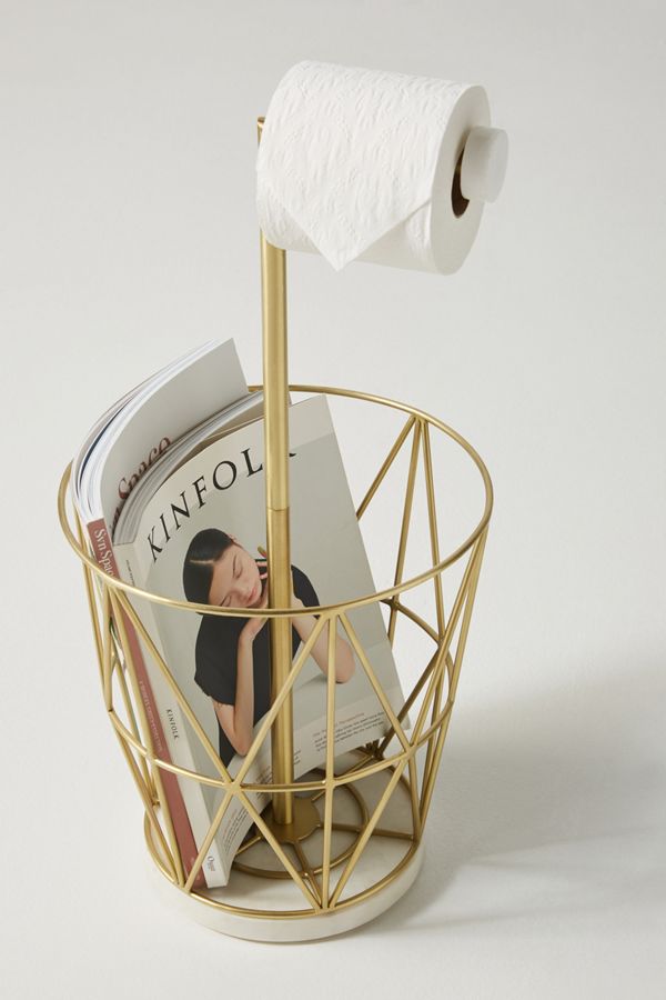 Lloyd Standing Toilet Paper Holder Anthropologie
