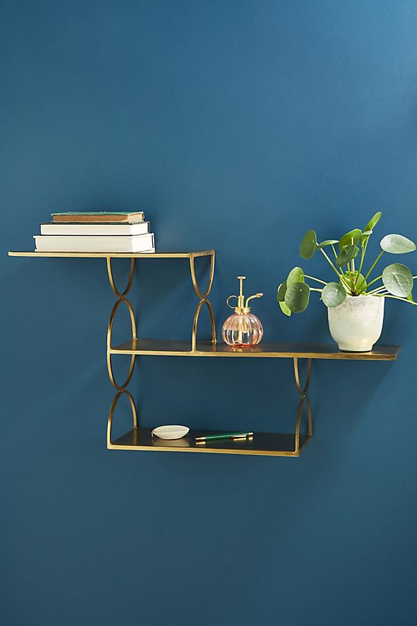 Slide View: 1: Staggered Shelving Unit
