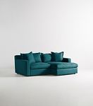 Katina Petite Chaise Sectional #5