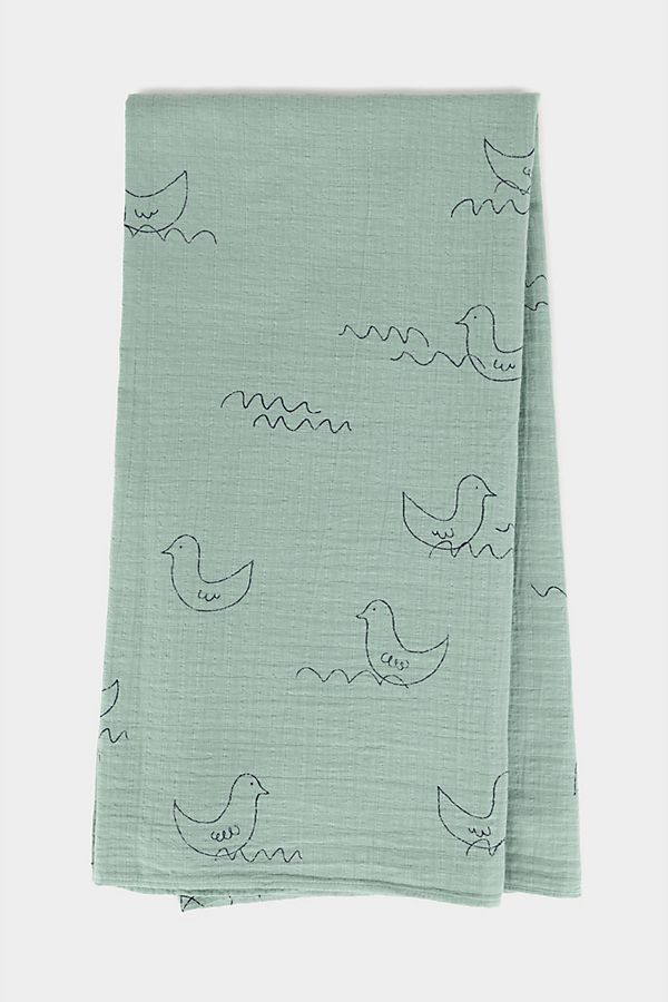 Slide View: 1: Bobo Choses Geese Muslin