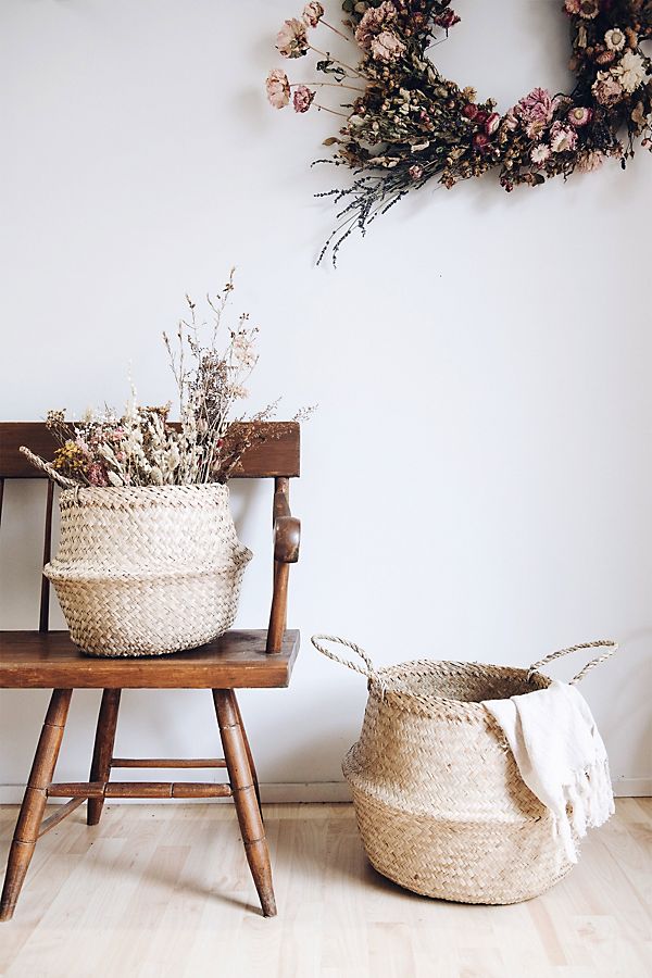 Slide View: 2: Connected Goods Billie Belly Basket