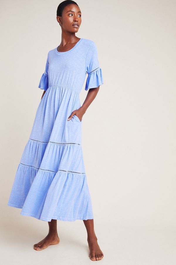 Sundry Tiered Maxi Dress | Anthropologie