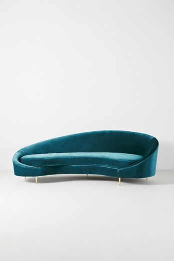 Asymmetrical Serpentine Sofa