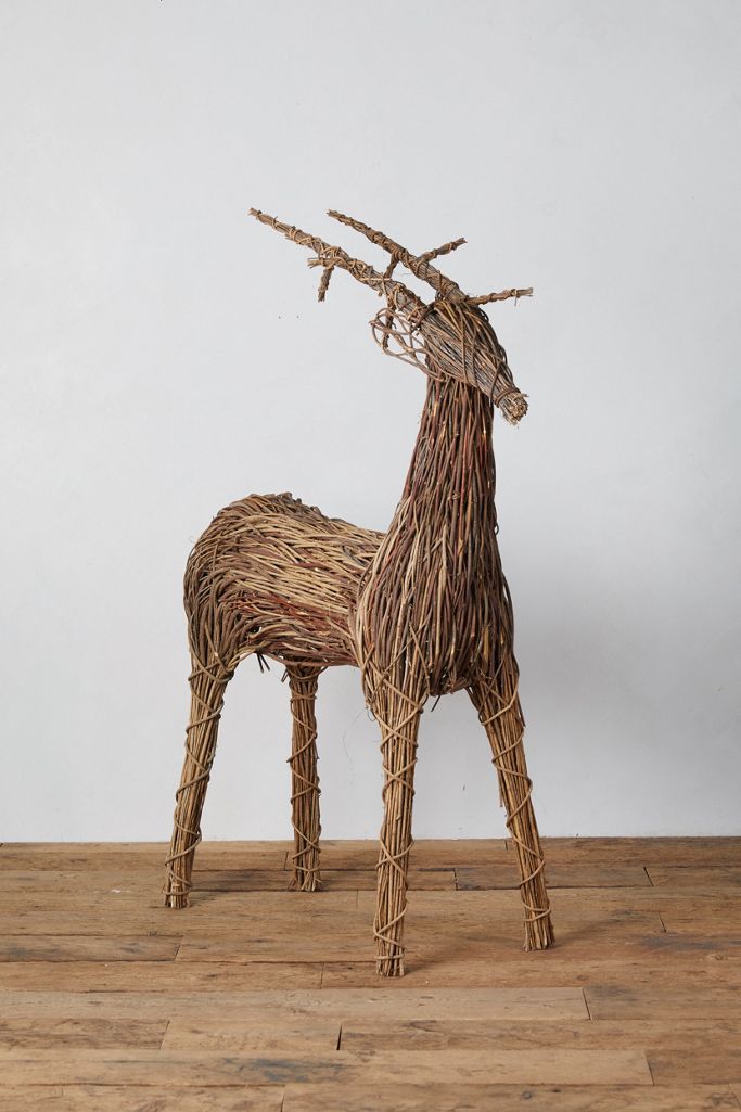 Standing Reindeer Garden Figure Anthropologie