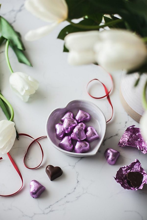 Slide View: 3: Farmhouse Pottery Heart Dishes