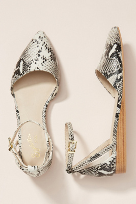 seychelles ankle strap flats